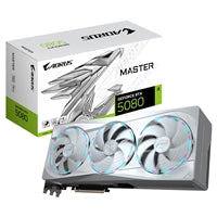 Gigabyte RTX 5080 AORUS MASTER ICE 16GB GDDR7 White GPU Gigabyte RTX 5080 AORUS MASTER ICE 16GB GDDR7 White GPU